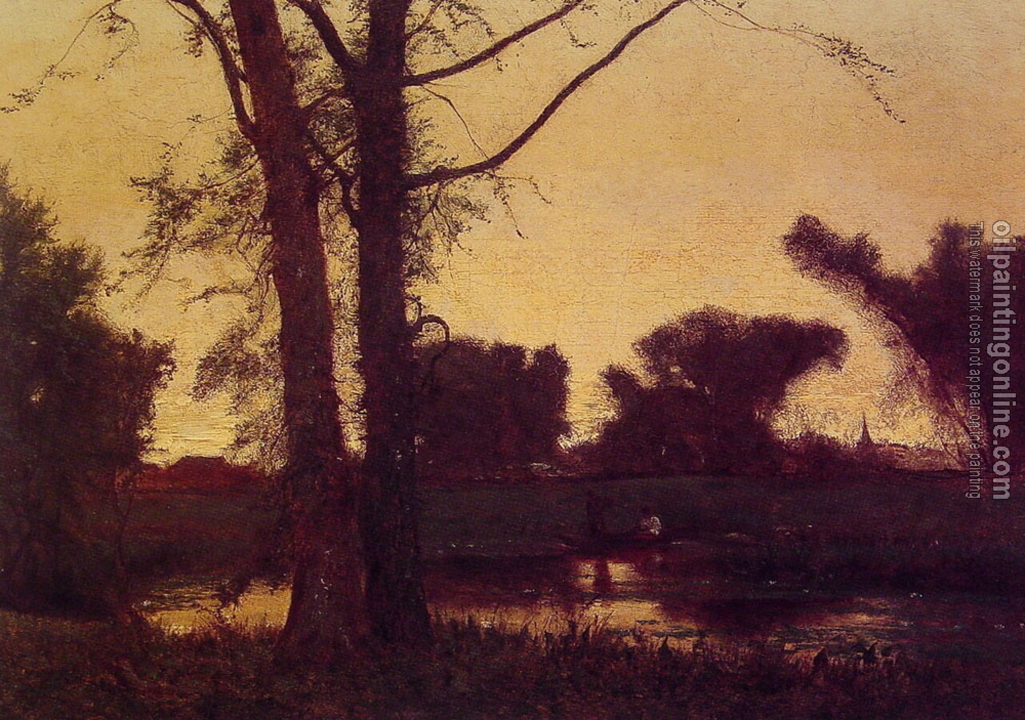 George Inness - Sunset